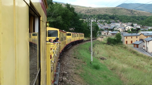 Train jaune